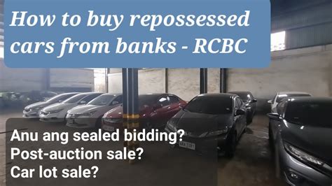 How to Buy BDO Repossessed Cars and Bank .